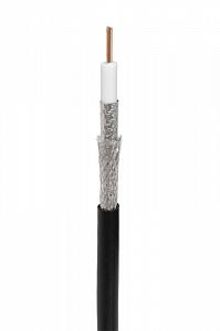 RG-11U, 75 Ом, CCS/Al/Al, 83%, 305 м, черный OUTDOOR (01-3011)